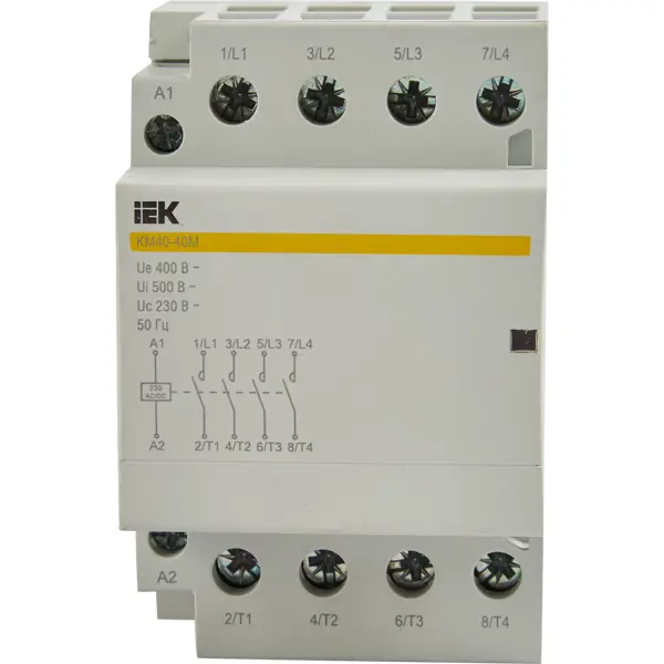 Контактор IEK КМ40-40М 40 А 230