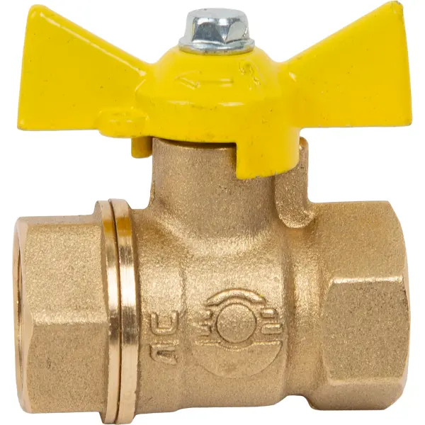 Кран шаровой для газа 1/2" внутренняя-внутренняя резьба