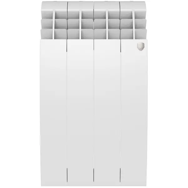 Радиатор секционный Royal Thermo Biliner 500/87 4 секции боковое подключение биметалл белый