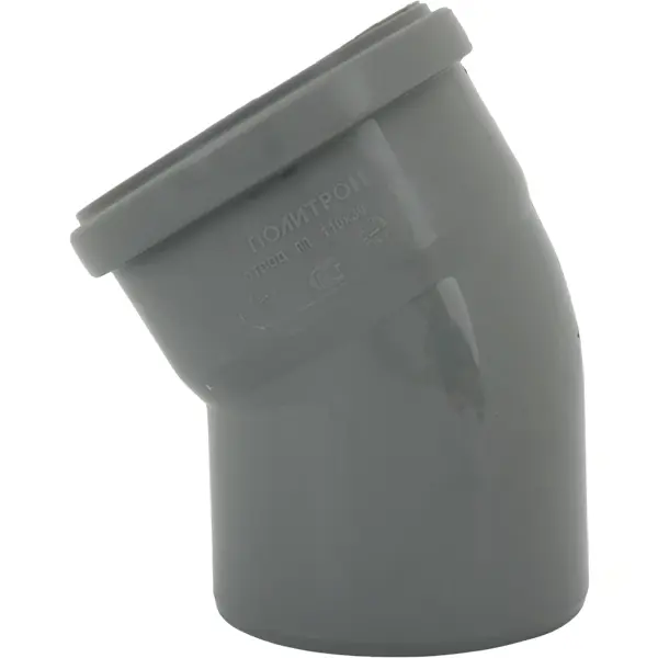 Отвод 30° 110 мм полипропилен