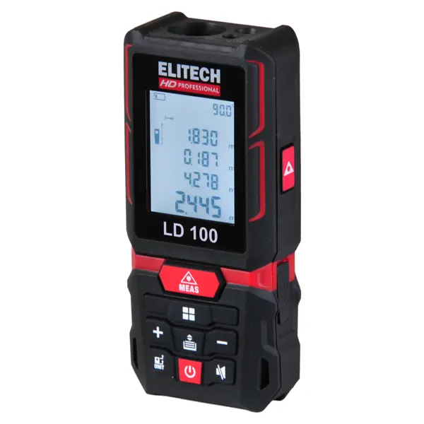Дальномер лазерный Elitech HD LD100, 100 м