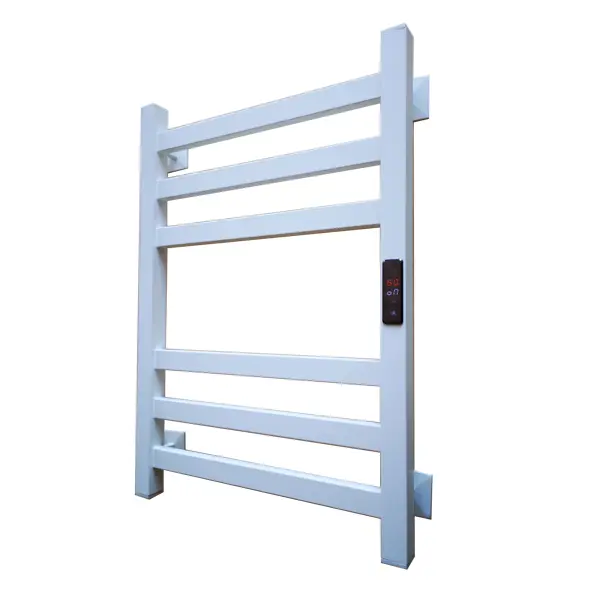 Полотенцесушитель электрический Арго Соренто гранд 400x600 мм 125 Вт с терморегулятором лесенка цвет белый