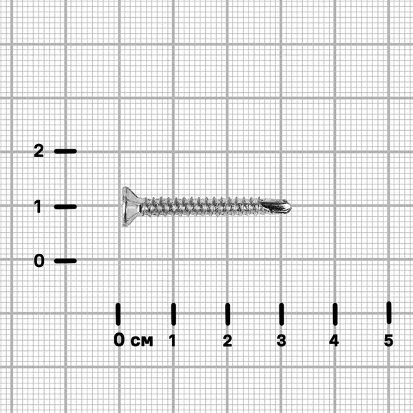 Саморезы оконные со сверлом 3.9x32 на вес