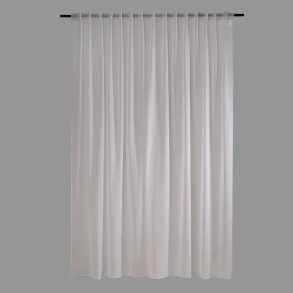 Тюль на ленте KREAFORTA Tamara 300x280 см цвет белый