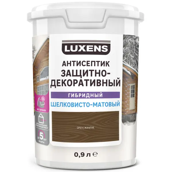 Антисептик Luxens гибридный цвет орех 0.9л