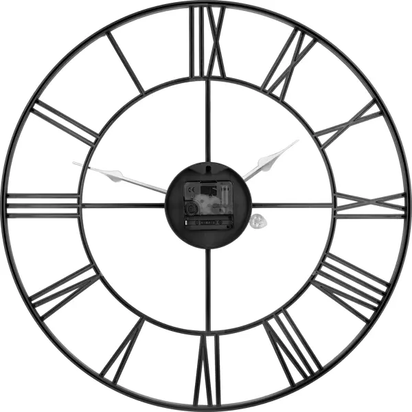 Часы настенные Troykatime Лофт D45 цвет черный