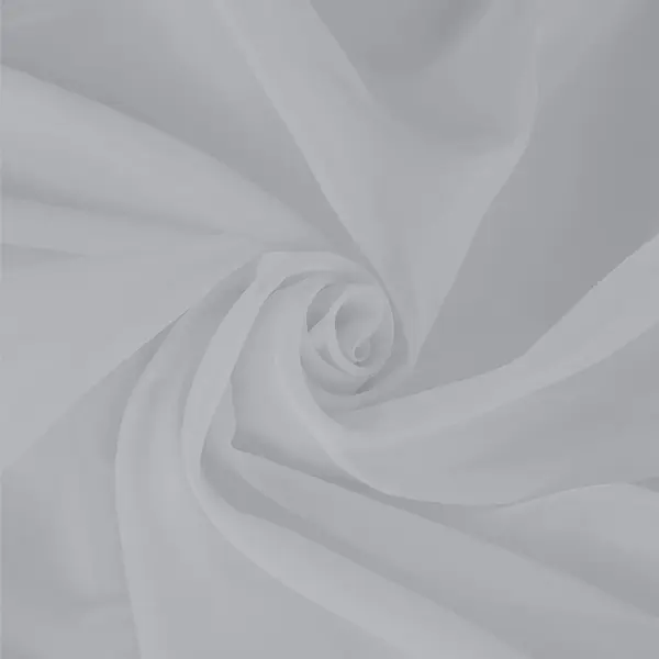 Тюль 1 м/п вуаль 295 см цвет светло-серый