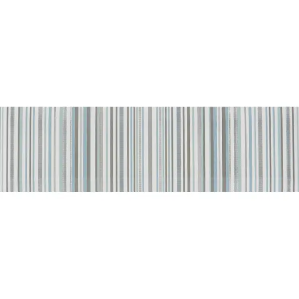 Декор настенный Kerama Marazzi Аккорд 8.5x28.5 см глянцевый цвет бело-зеленый