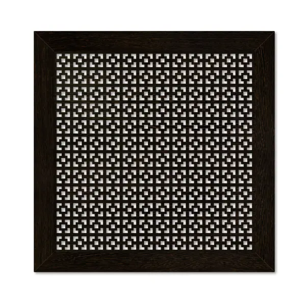 Экран для радиатора Дамаско 60x60 см МДФ цвет венге