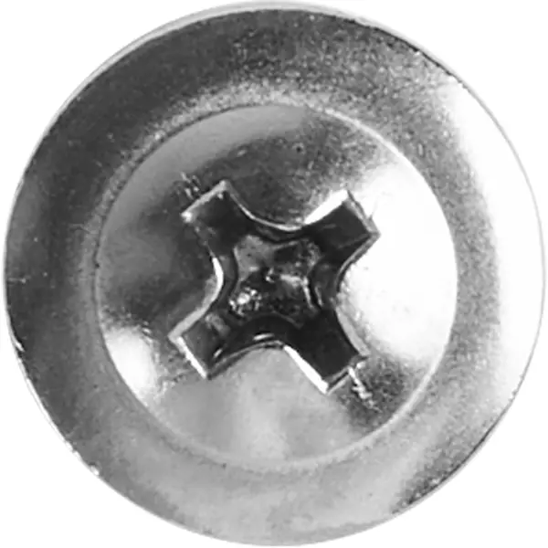 Саморезы по металлу с пресс-шайбой острые нержавеющая сталь 4.2x19 24 шт.