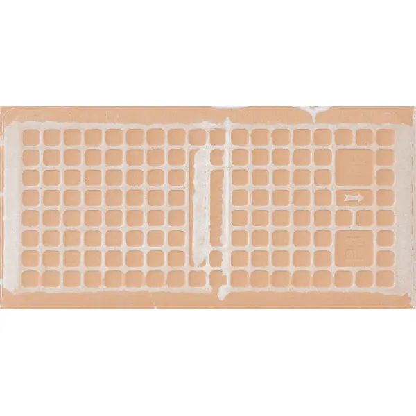 Декор настенный Kerama Marazzi Тортона 7.4x15 см матовый цвет серо-розовый