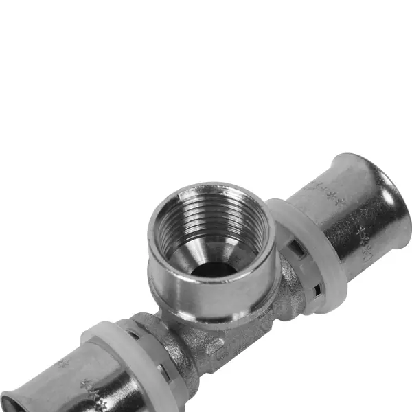 Тройник комбинированный Valtec 20x1/2"x20 мм ВР латунь VTM.232.N.200420