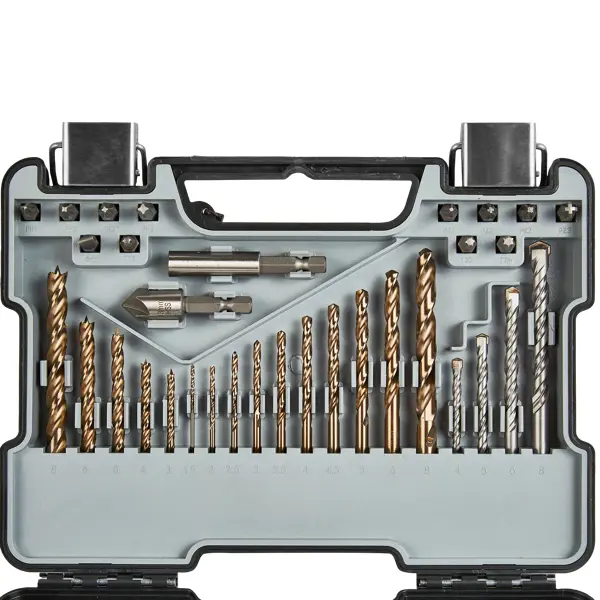 Набор сверл и бит Dexter к. Pro 100-00587, 33 предм.
