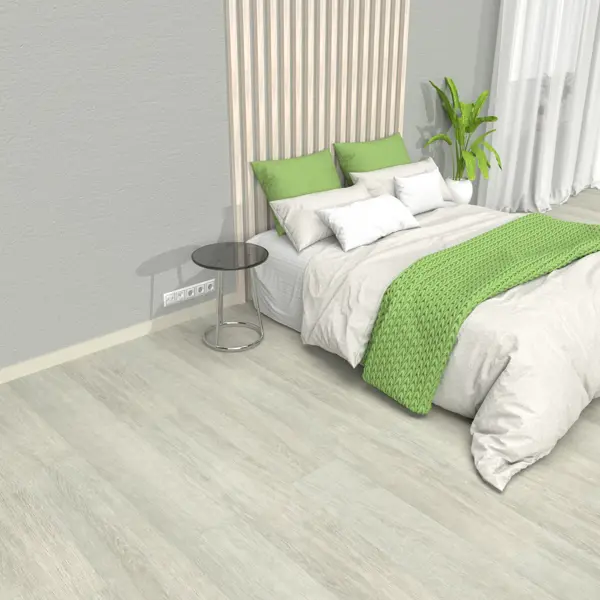 SPC плитка «Дуб Портленд» 33 класс толщина 4 мм 2.574 м²