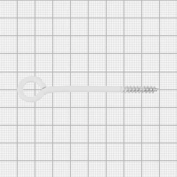 Шуруп-кольцо 6x80 мм оцинкованная сталь