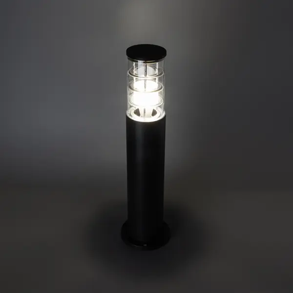 Фонарный столб уличный Smartbuy Round 60 см цвет черный