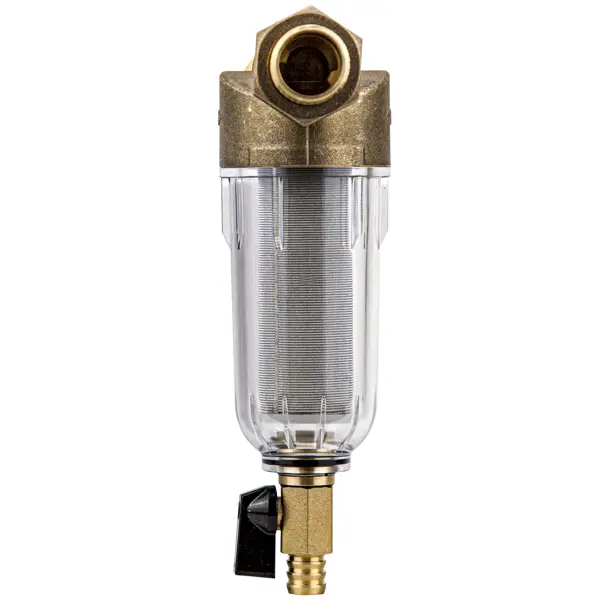 Промывной фильтр для ХВС Посейдон 3/4" НР 100 мкм латунь 13619