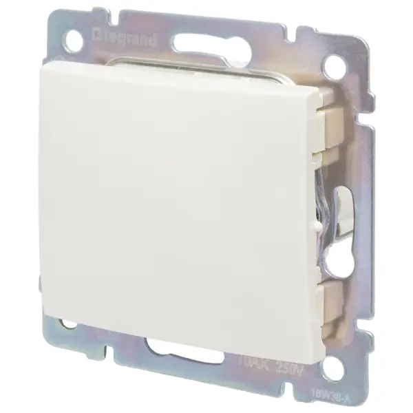 Переключатель перекрёстный одноклавишный - Legrand Valena - 10А 250В схема 7 винтовые зажимы - слоновая кость