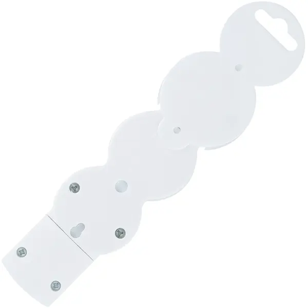 Колодка для удлинителя Duwi 3 розетки с заземлением 3680 Вт цвет белый