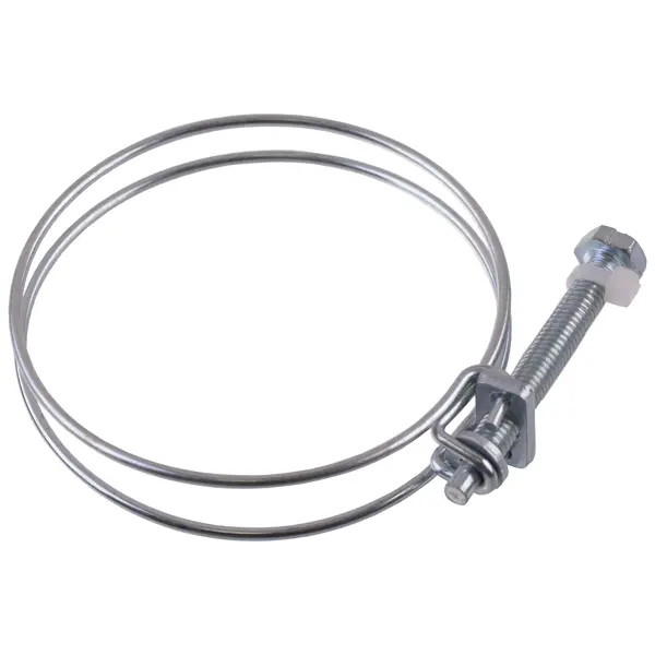 Хомут проволочный оцинкованный 47-52 мм 2 шт