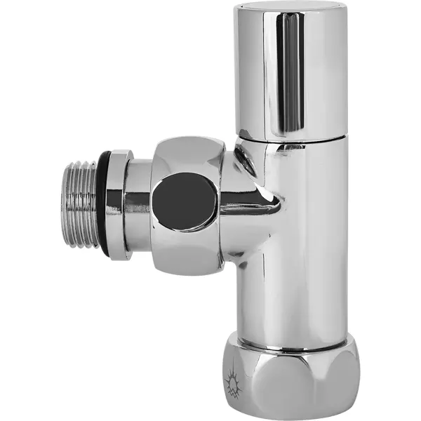 Вентиль угловой запорный 3/4"x1/2" гайка-штуцер