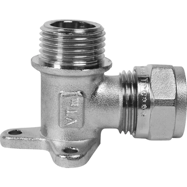 Водорозетка Valtec 1/2"x16 мм НР латунь VTM.355.N.001604