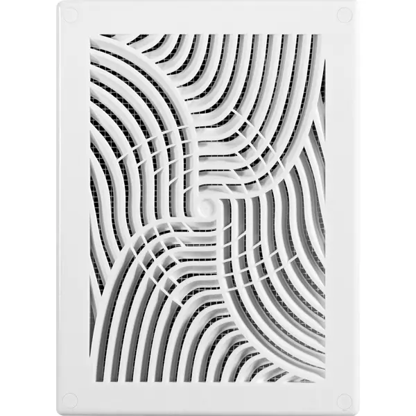 Решётка вентиляционная Equation 190x260 мм полистирол цвет белый