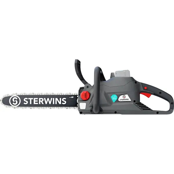 Пила цепная аккумуляторная Sterwins 40 В 34см, АКБ/ЗУ в комплекте