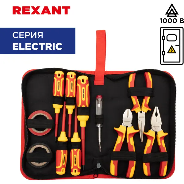 Набор инструментов Rexant 12-4692-3, 11 предметов