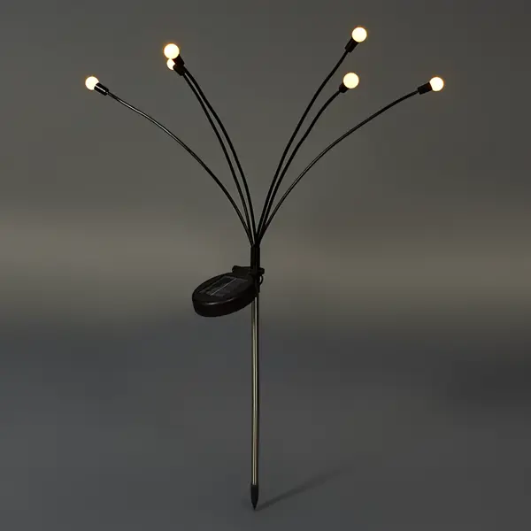 Светильник в грунт KREAFORTA Nipigon на солнечных батареях IP44 цвет черный