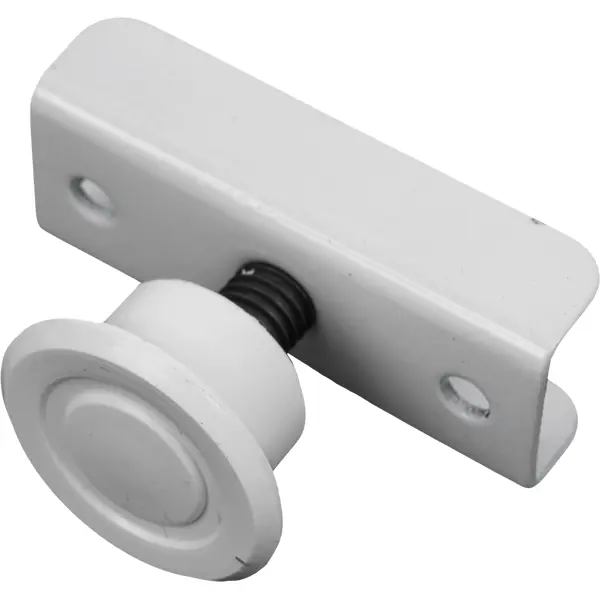 Ножка для мебели круглая M8 регулируемая 16 мм белая 2 шт