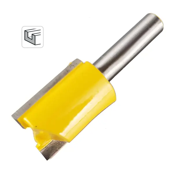 Фреза по дереву пазовая прямая 553310 22x25.4 мм хвостовик 8 мм