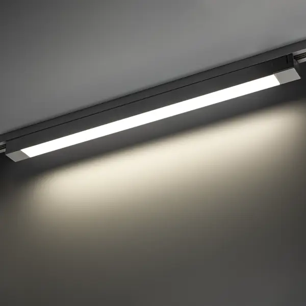 Трековый светильник линейный светодиодный Ritter Artline 607x35x40мм 35Вт до 16м² 4000К металл/пластик цвет белый