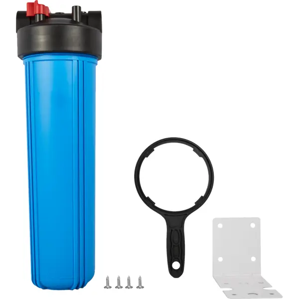 Магистральный фильтр для холодного водоснабжения (ХВС) Unicorn FHBB 20 LM ВВ20 1" пластик