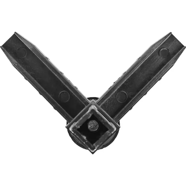 Коннектор 3 Лофт с регулируемой опорой пластик черный