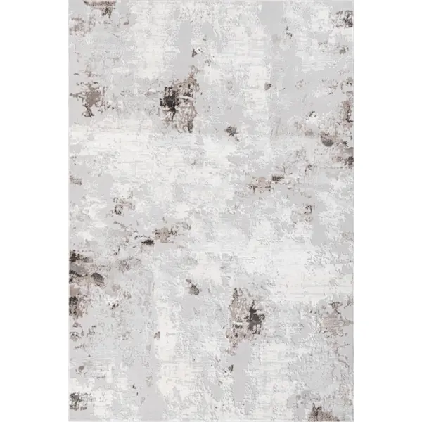 Ковер полиэстер Inspire Breeze 5473А 60x110 см цвет светло-серый