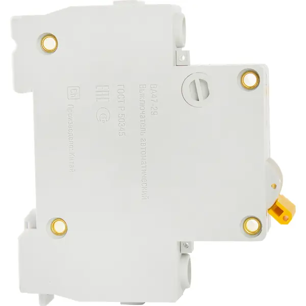 Автоматический выключатель IEK Home ВА47-29 1P C63 А 4.5 кА