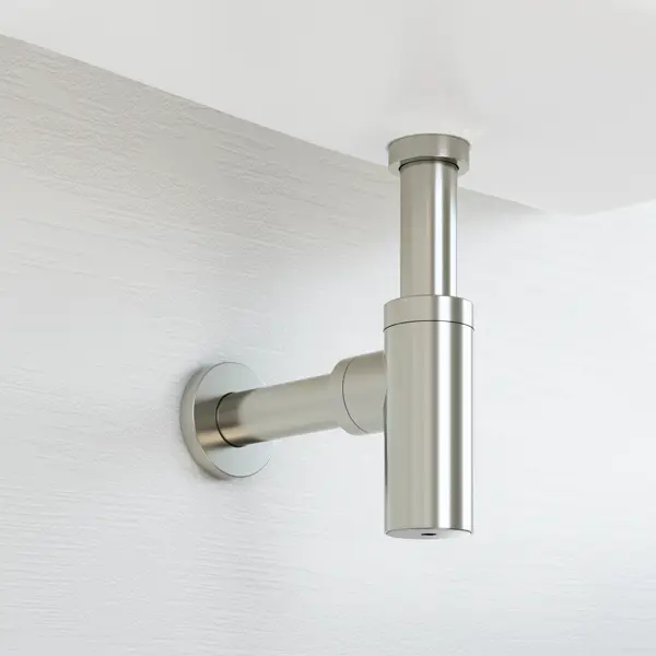 Декоративная розетка для сифона Equation ø32 мм цвет хром