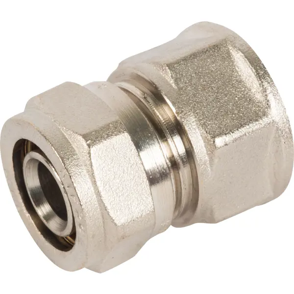 Муфта комбинированная Valtec 3/4"x20 мм ВР латунь VTM.302