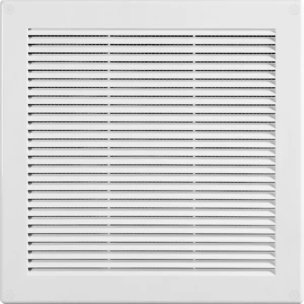 Решётка вентиляционная Equation 300x300 мм полистирол цвет белый