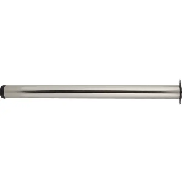 Ножка для мебели круглая ⌀50 мм высота 820 мм никель