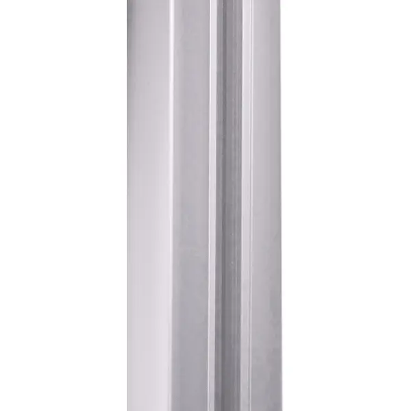 Дверь-купе KONSENSA 2555x804 мм высота проема 2600 мм цвет зеркало широкий профиль матовое серебро