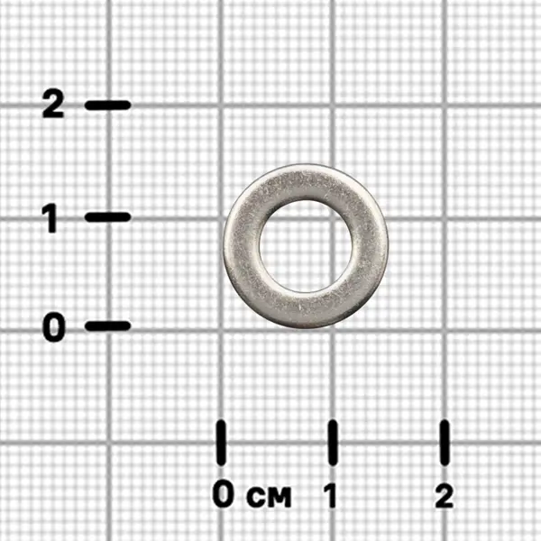 Шайба DIN 125 М8 нержавеющая сталь А2 28 шт.