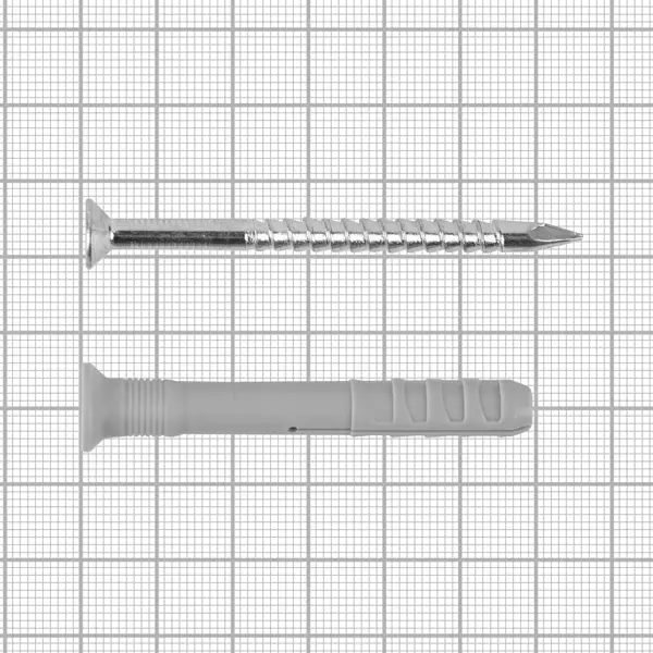 Дюбель-гвоздь потайной Fischer 8x60 мм, нейлон, 50 шт.