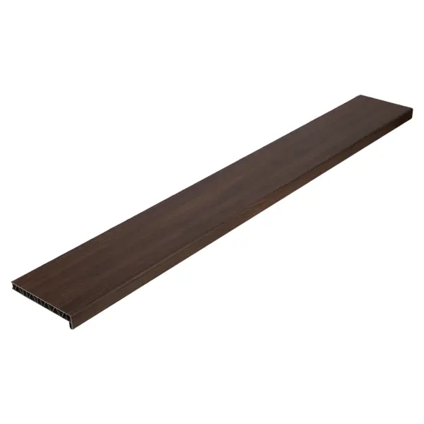 Подоконник ПВХ 2000x200x20 мм цвет темный дуб