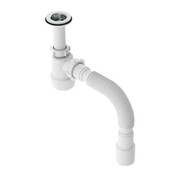 Сифон для раковины слив d 40 мм пластик