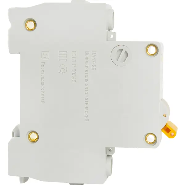 Автоматический выключатель IEK Home ВА47-29 1P C50 А 4.5 кА