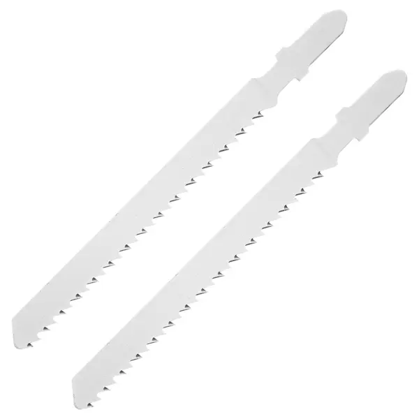 Пилка для электролобзика по дереву и пластику KWB 626165 чистый рез, 2 шт.