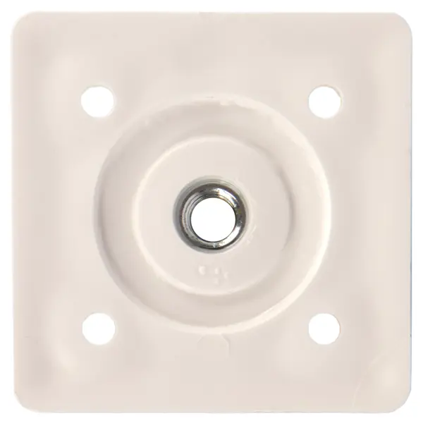 Держатель ножки квадратный Jet FKS004 72x180x720 мм пластик цвет белый