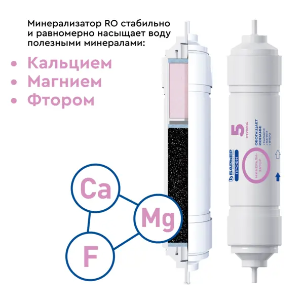 Картридж минерализатор RO Барьер для систем обратного осмоса